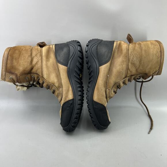 UGG Adirondack II Boots Women Size 10 Brown Gore-Tex Shearling Vibram Snow Shoes - Picture 6 of 12